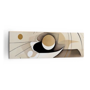 Schilderen op canvas - Compositie: de essentie van de dingen - 160x50 cm