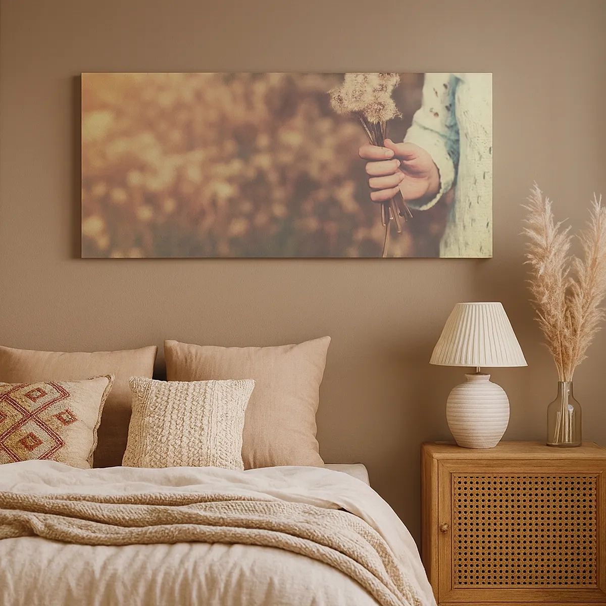 Schilderen op canvas - Bewaar ze alsjeblieft - 30x30 cm