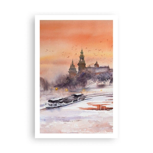 Poster - Koninklijke zonsondergang - 61x91 cm