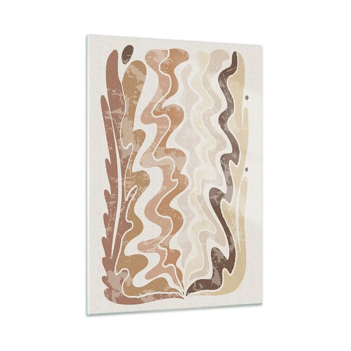 Schilderen op glas - Goede energie – goede emoties - 50x70 cm