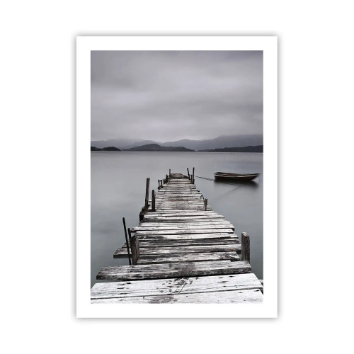 Poster - Je kunt morgen gaan - 50x70 cm