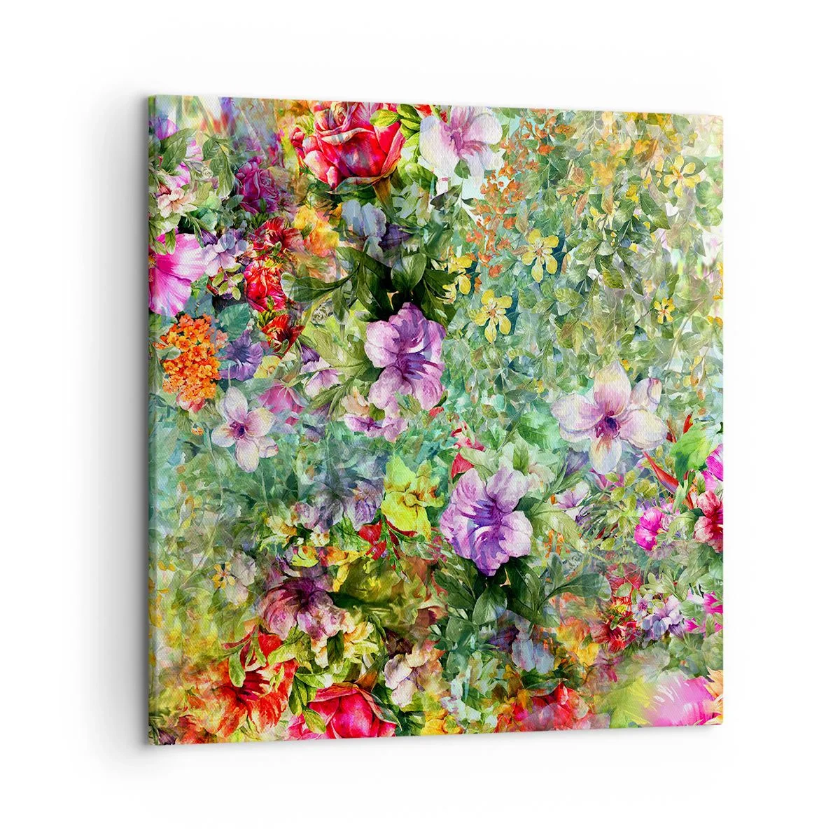 Schilderen op canvas - In bloemen voor verderf - 50x50 cm