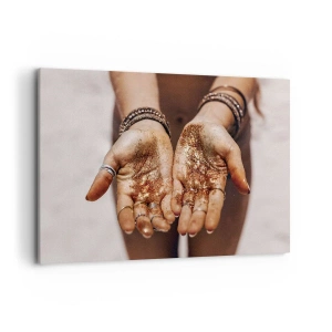 Schilderen op canvas - Een cadeau voor jou - 120x80 cm