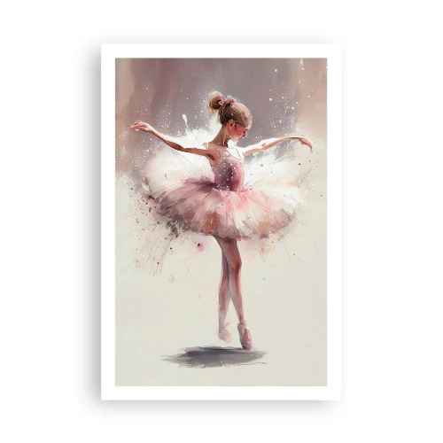 Poster - Als een jonge vogel - 61x91 cm