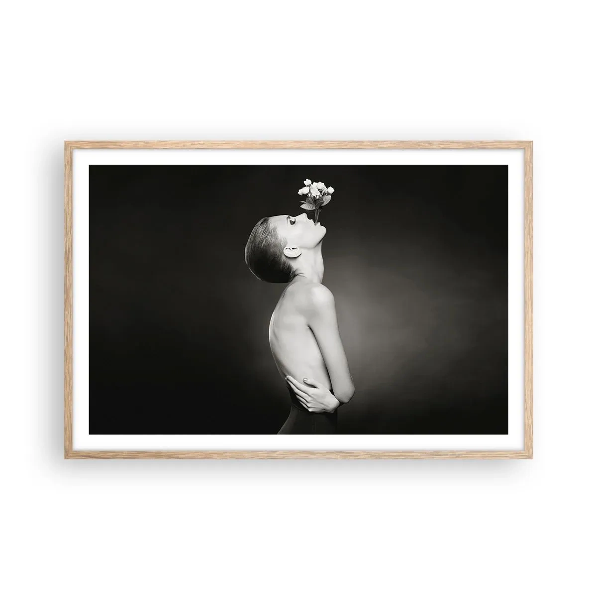 Een poster in een licht eiken lijst - Excentrieke elegantie - 91x61 cm