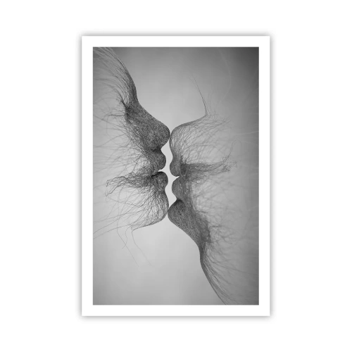 Poster - Kus van de wind - 61x91 cm
