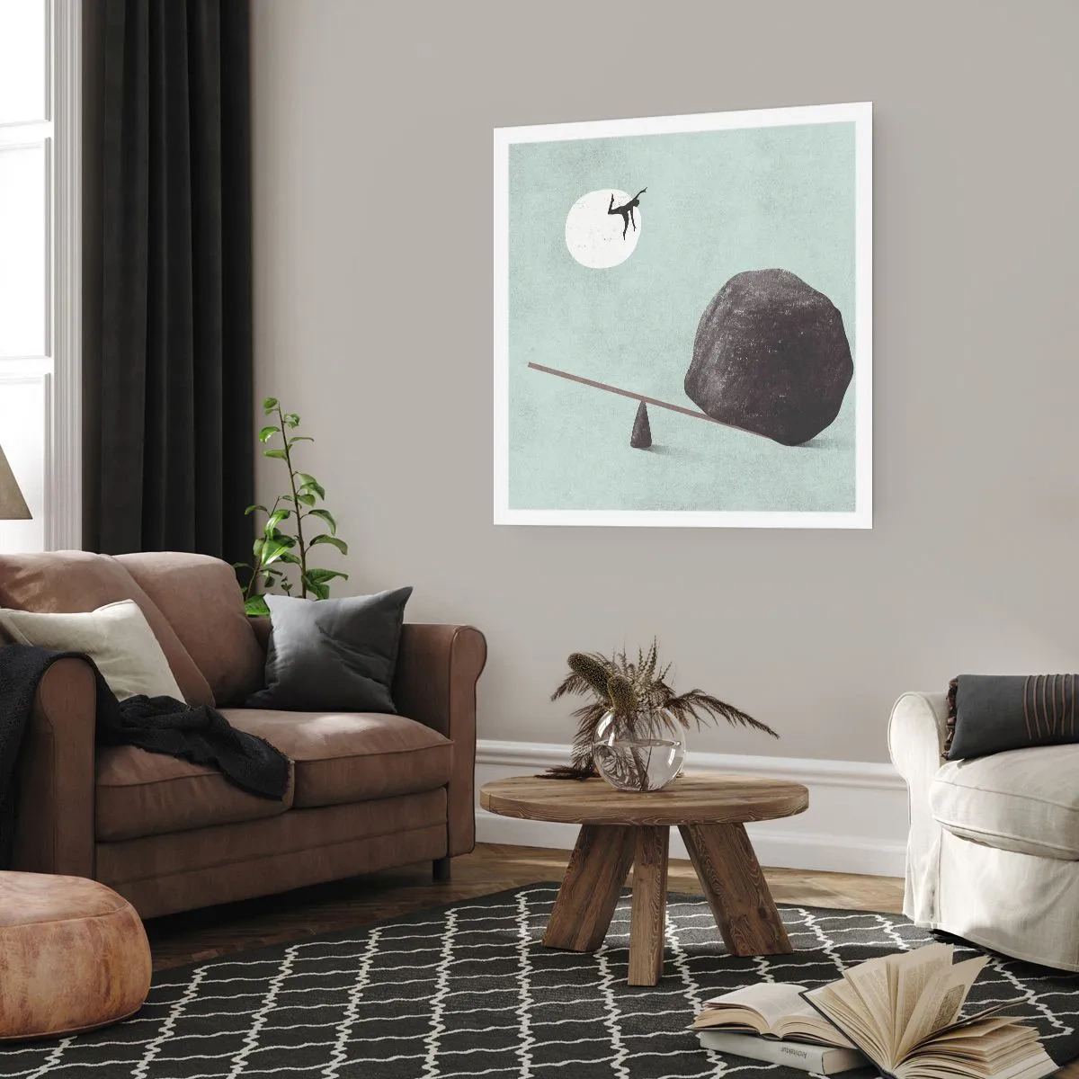 Poster - Vervulde dromen - 60x60 cm