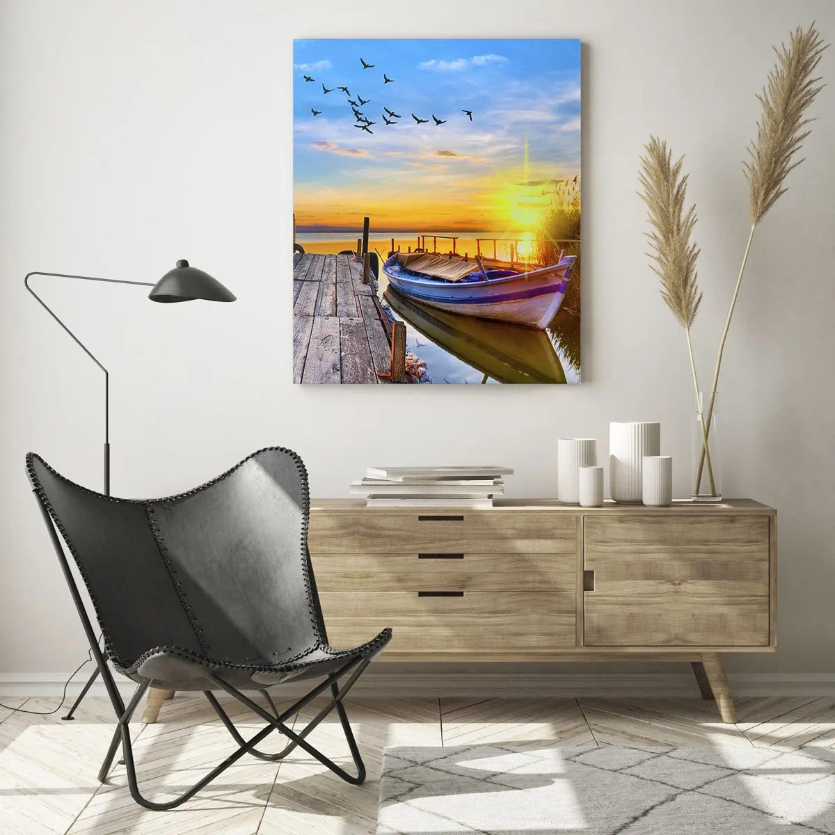 Schilderen op glas - Ik zie je morgen - 50x70 cm