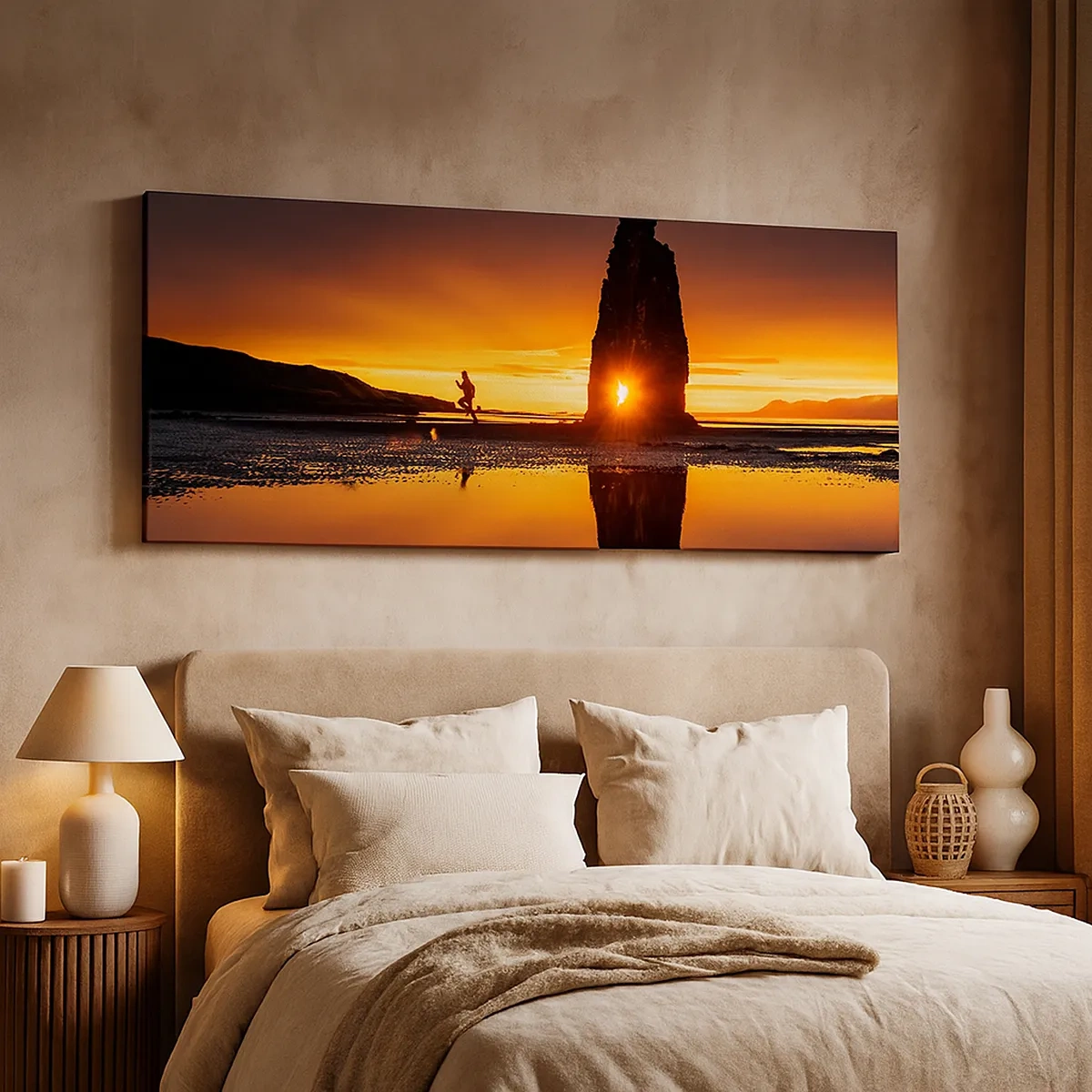 Schilderen op canvas - Alleen jij en de natuur - 30x30 cm