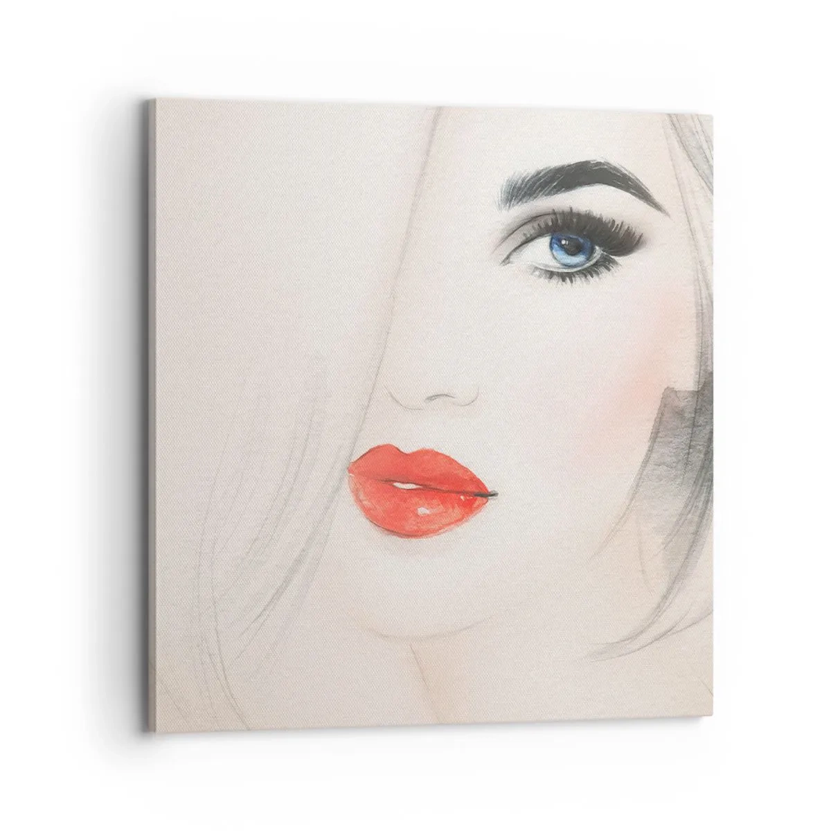 Schilderen op canvas - Het hypnotiseert en bedwelmt - 70x70 cm