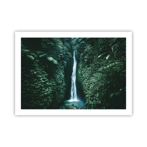 Poster - Tropische spa - 70x50 cm