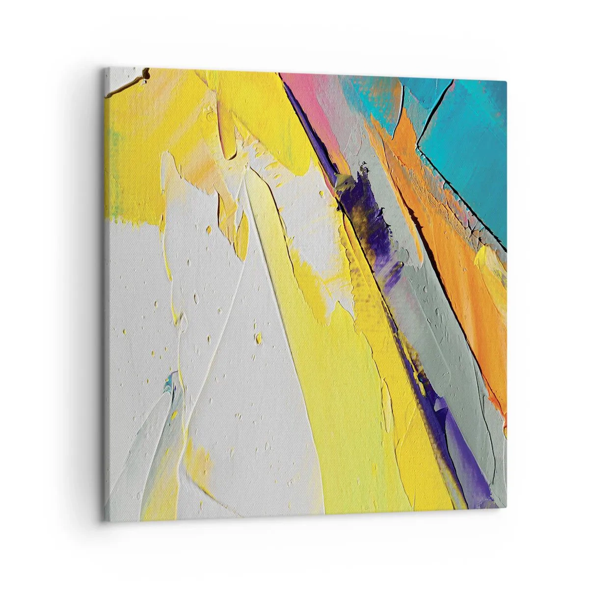 Schilderen op canvas - De anatomie van licht - 50x50 cm