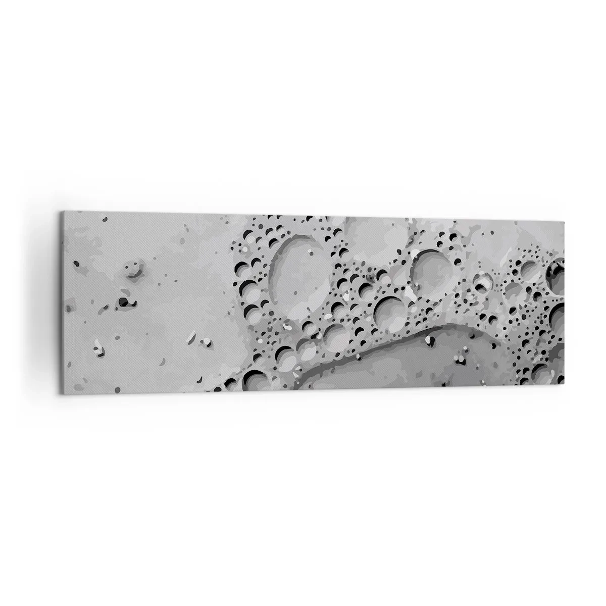 Schilderen op canvas - Schuimspoor - 160x50 cm
