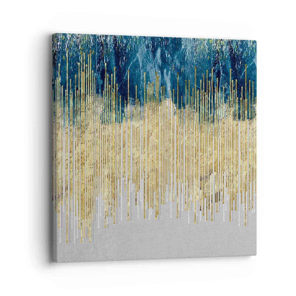 Schilderen op canvas - Vergulde grens - 30x30 cm