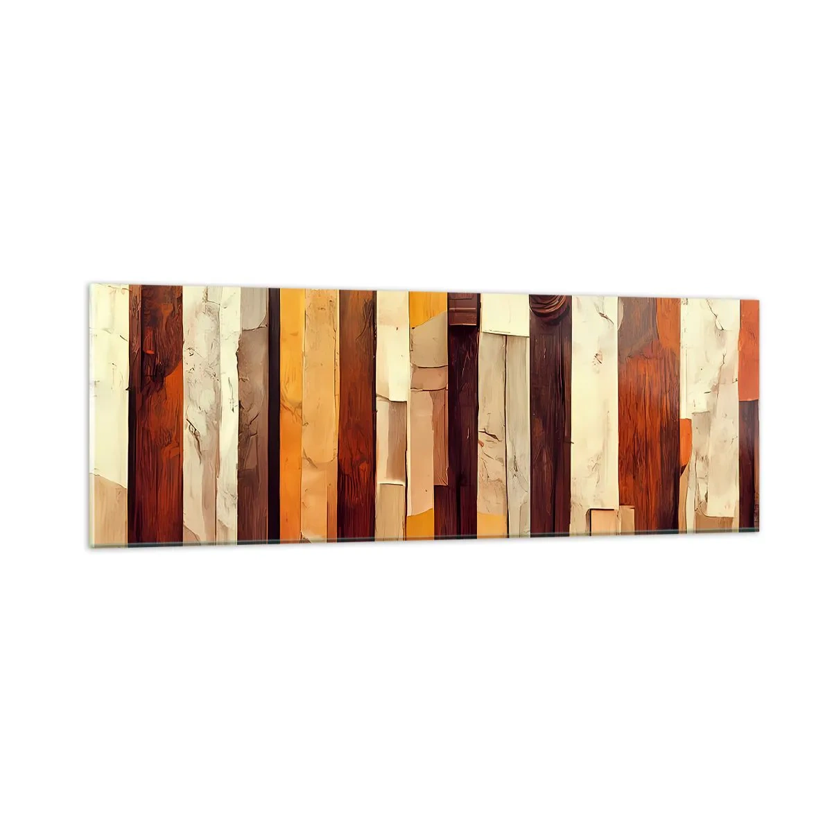 Schilderen op glas - Anthem van de bosbomen - 90x30 cm