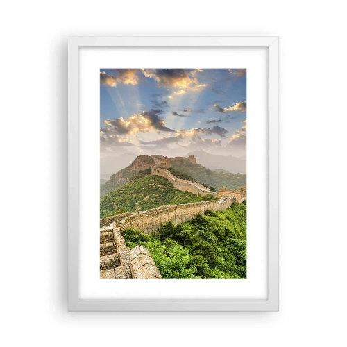 Poster in een witte lijst - Eeuwige grootheid - 30x40 cm