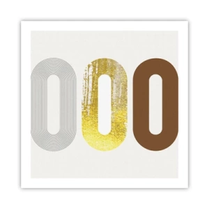 Poster - Oooo! - 60x60 cm