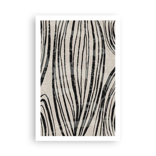 Poster - Lijnoverstromingsvlakte - 61x91 cm