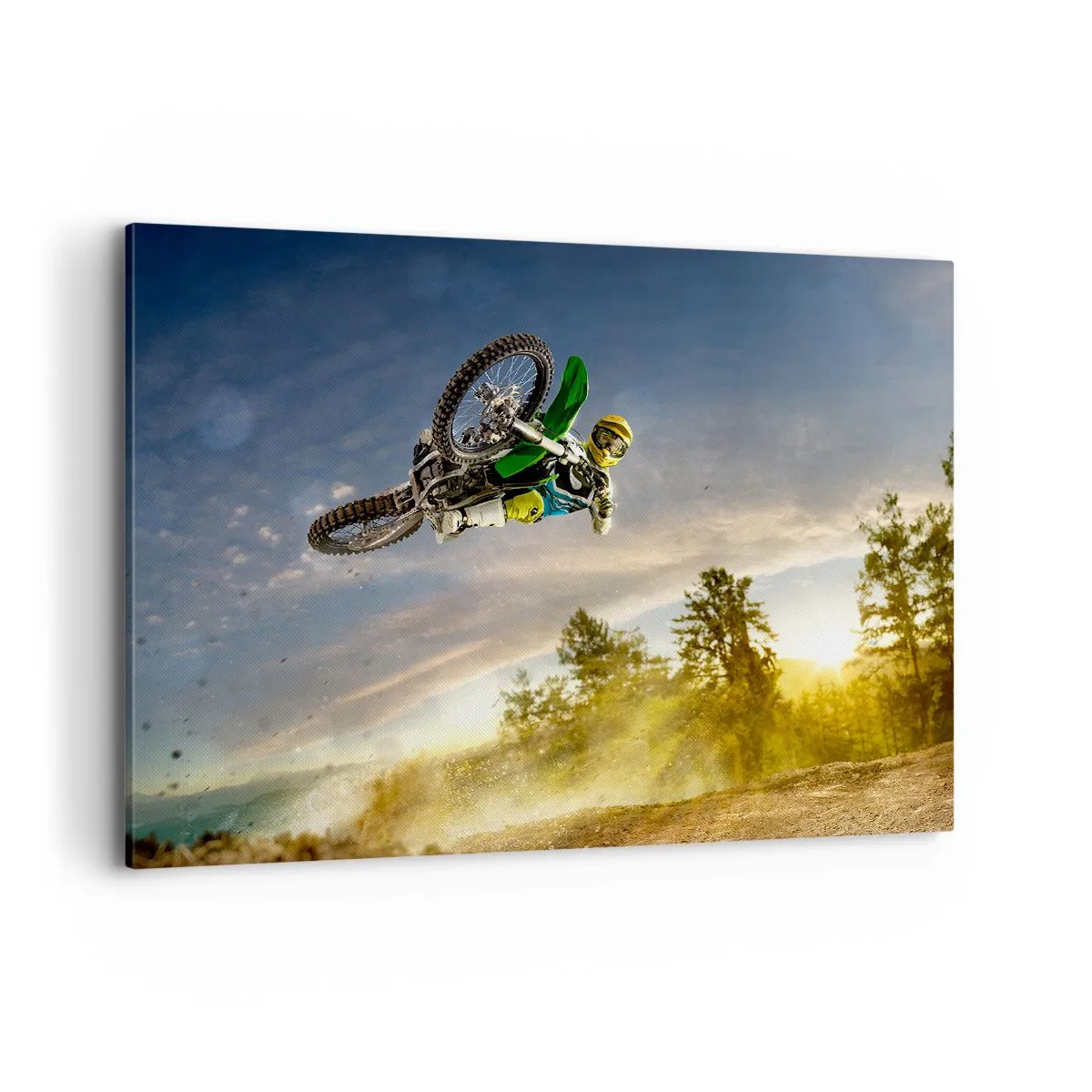 Schilderen op canvas - Schakel emoties in! - 100x70 cm