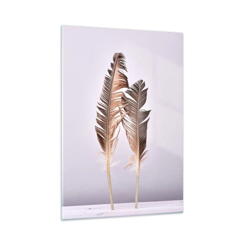 Schilderen op glas - Tegen het niets - 50x70 cm