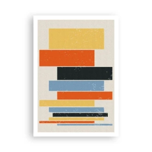 Poster - Muzieknotatie - 70x100 cm