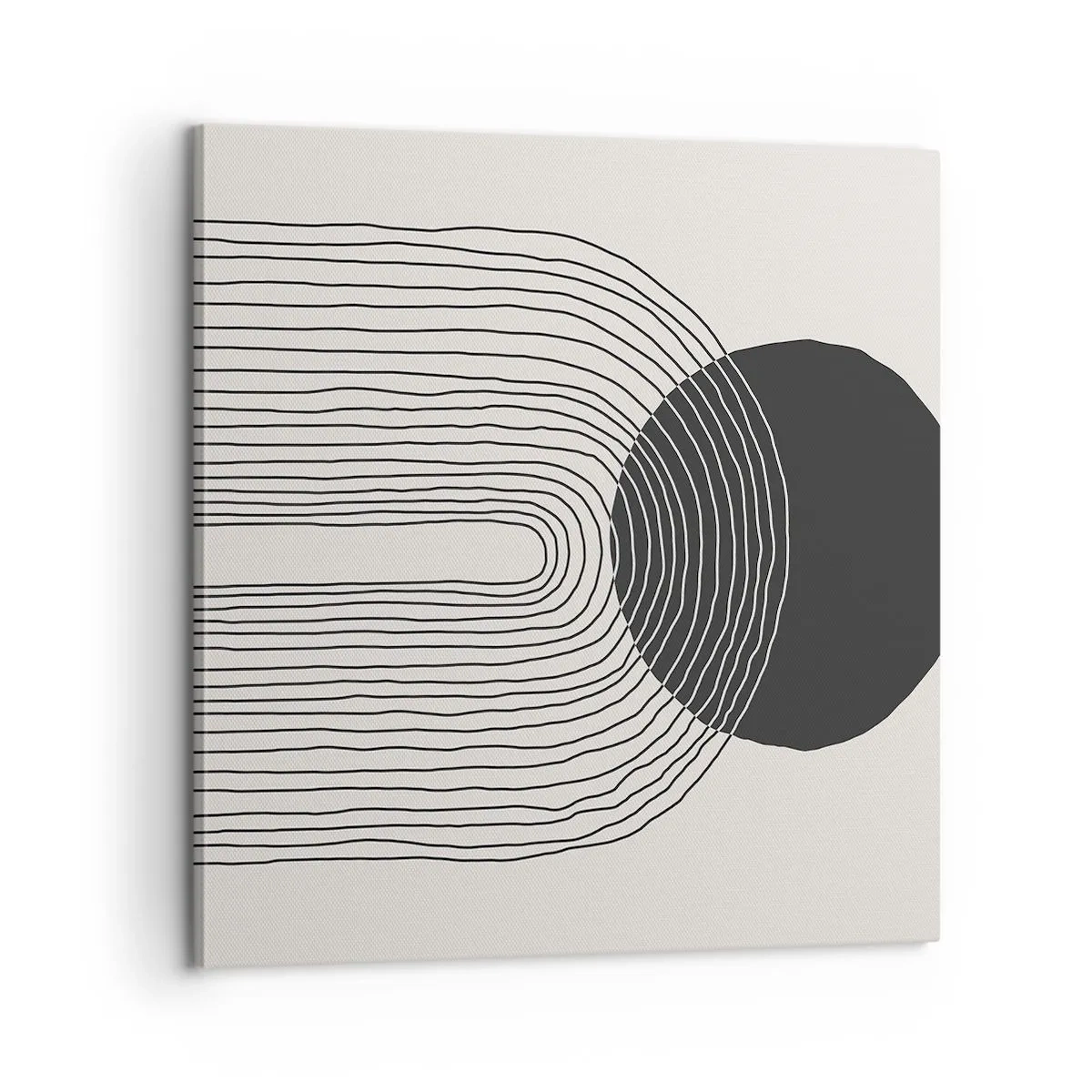 Schilderen op canvas - Bibberen en vertrouwen - 60x60 cm