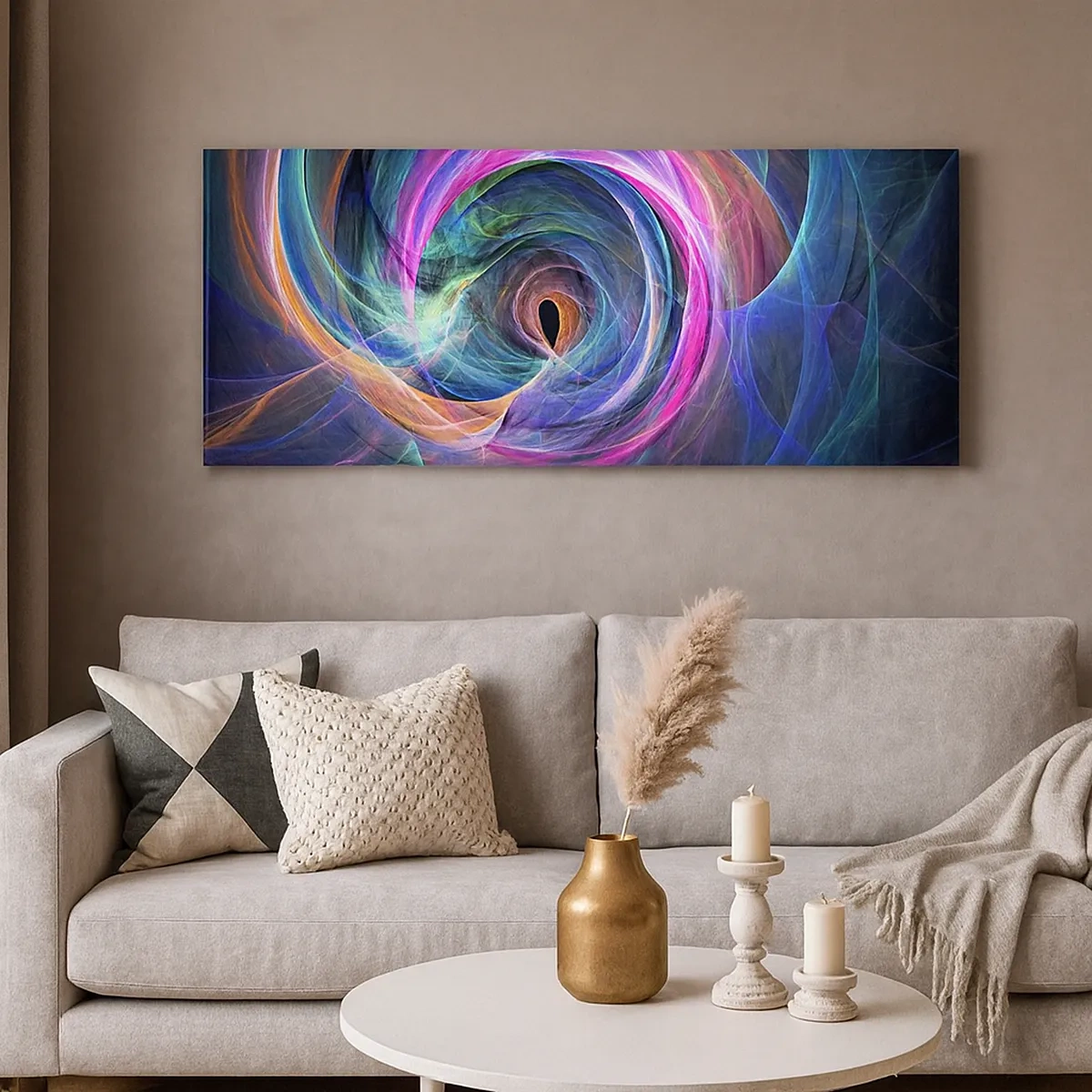 Schilderen op canvas - Waar breng je me heen? - 30x30 cm