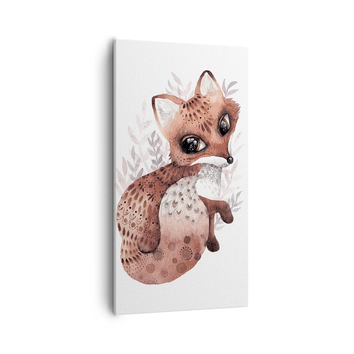 Schilderen op canvas - Houd er gewoon van - 55x100 cm