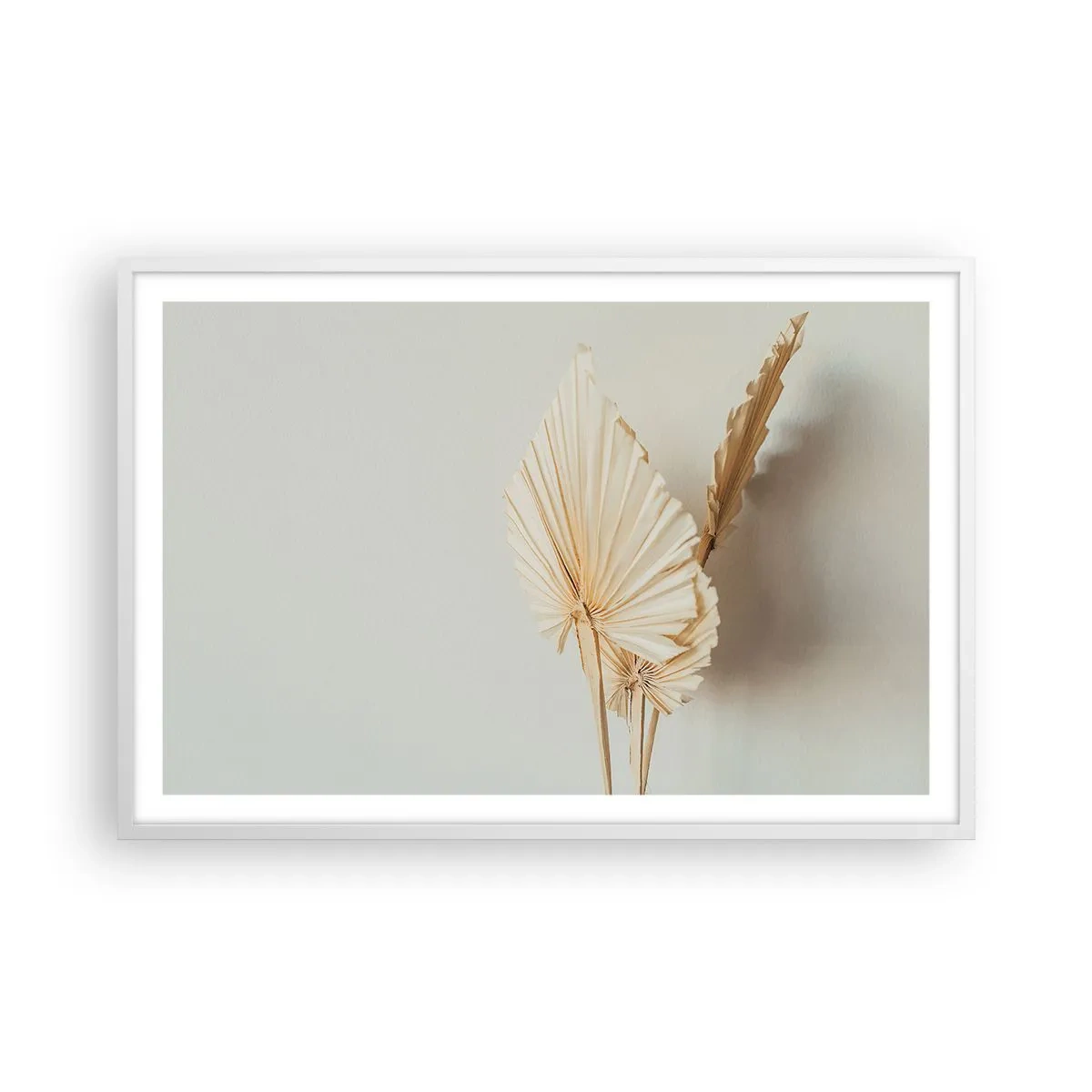 Poster in een witte lijst - Wanneer je verlichting nodig hebt - 91x61 cm