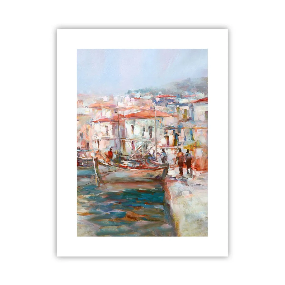 Poster - Pastel vakantie - 30x40 cm