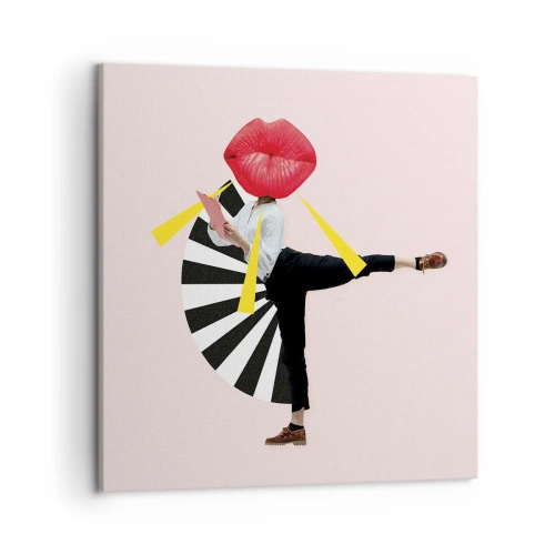 Schilderen op canvas - Surrealistische pop-art - 50x50 cm