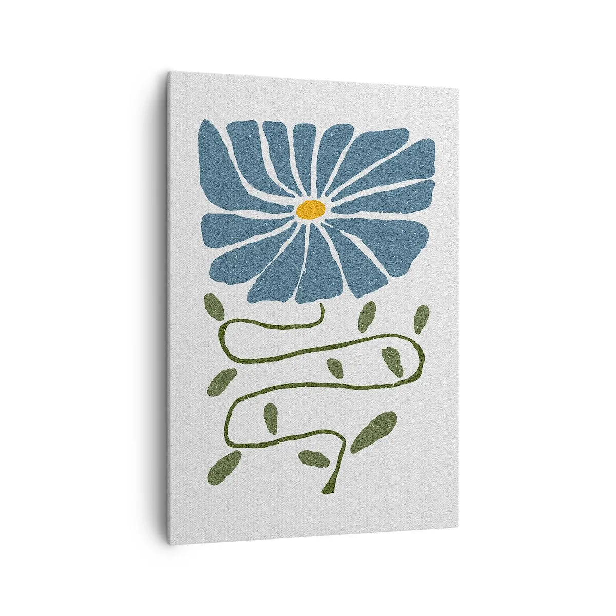 Schilderen op canvas - Van een tak tot een bloem - 70x100 cm