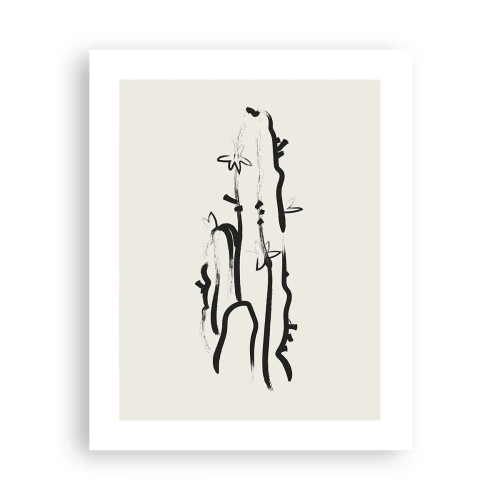 Poster - Bloeiend kruid - 40x50 cm