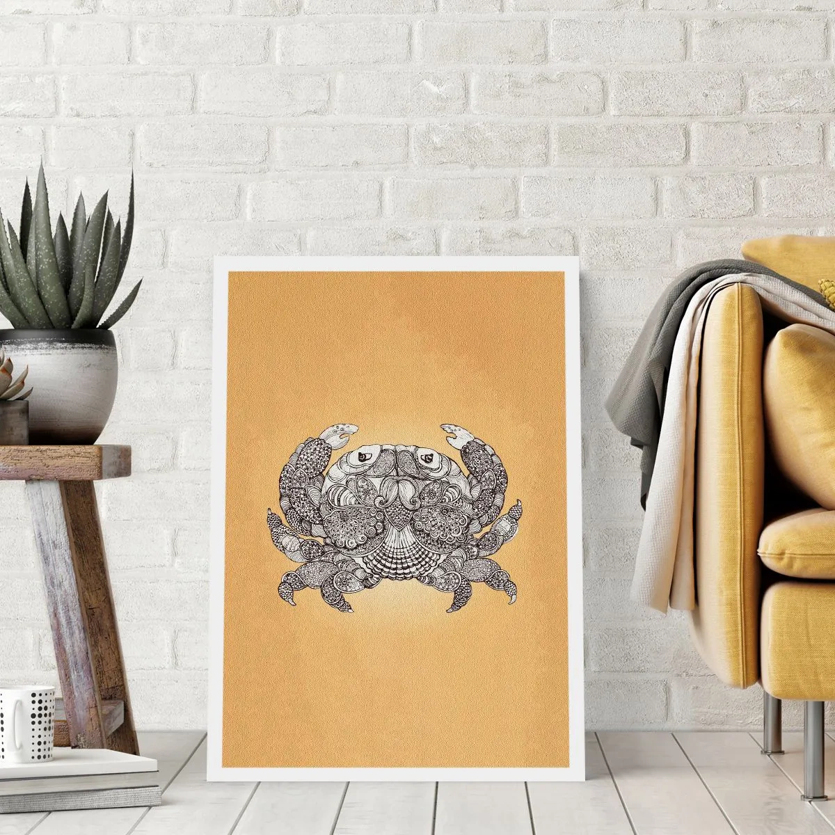 Poster - Verhalen van meneer Krabs - 30x40 cm