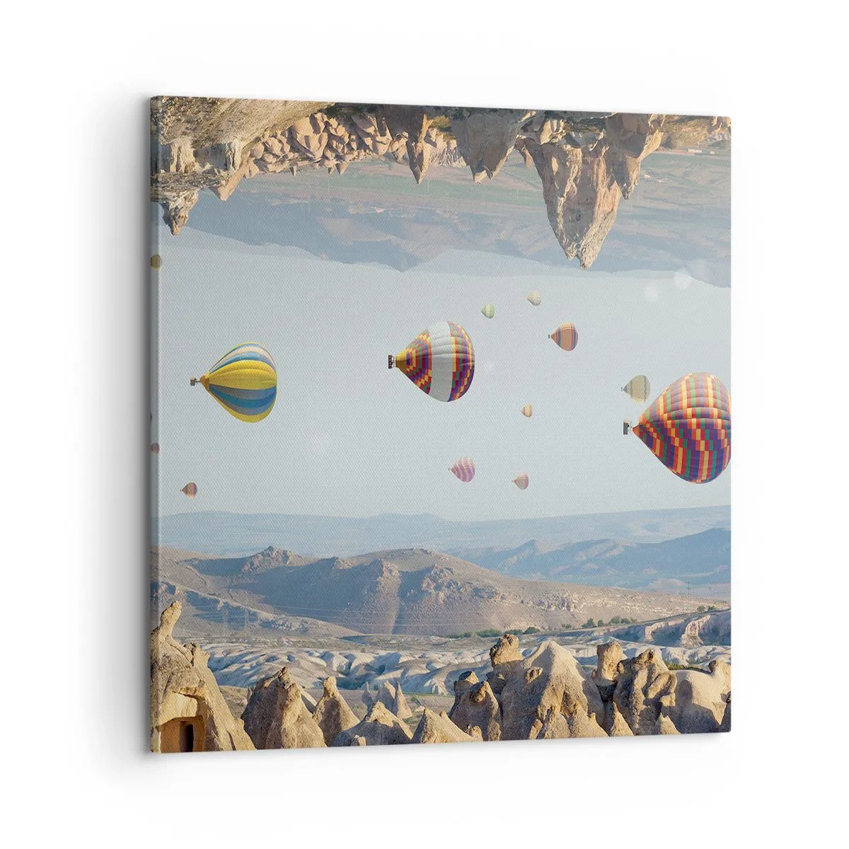 Schilderen op canvas - Alles is hier mogelijk - 60x60 cm