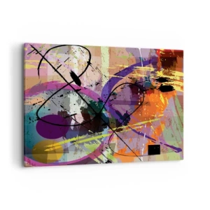 Schilderen op canvas - Je kunt rechtdoor of rondom - 120x80 cm