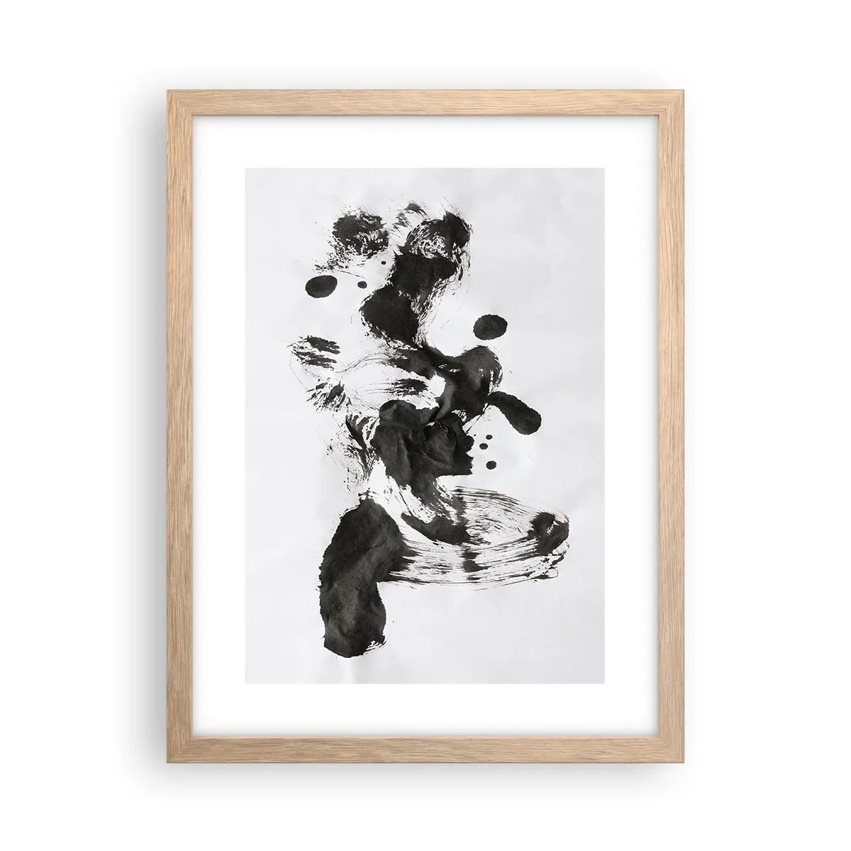 Een poster in een licht eiken lijst - Is er een methode voor de waanzin? - 30x40 cm