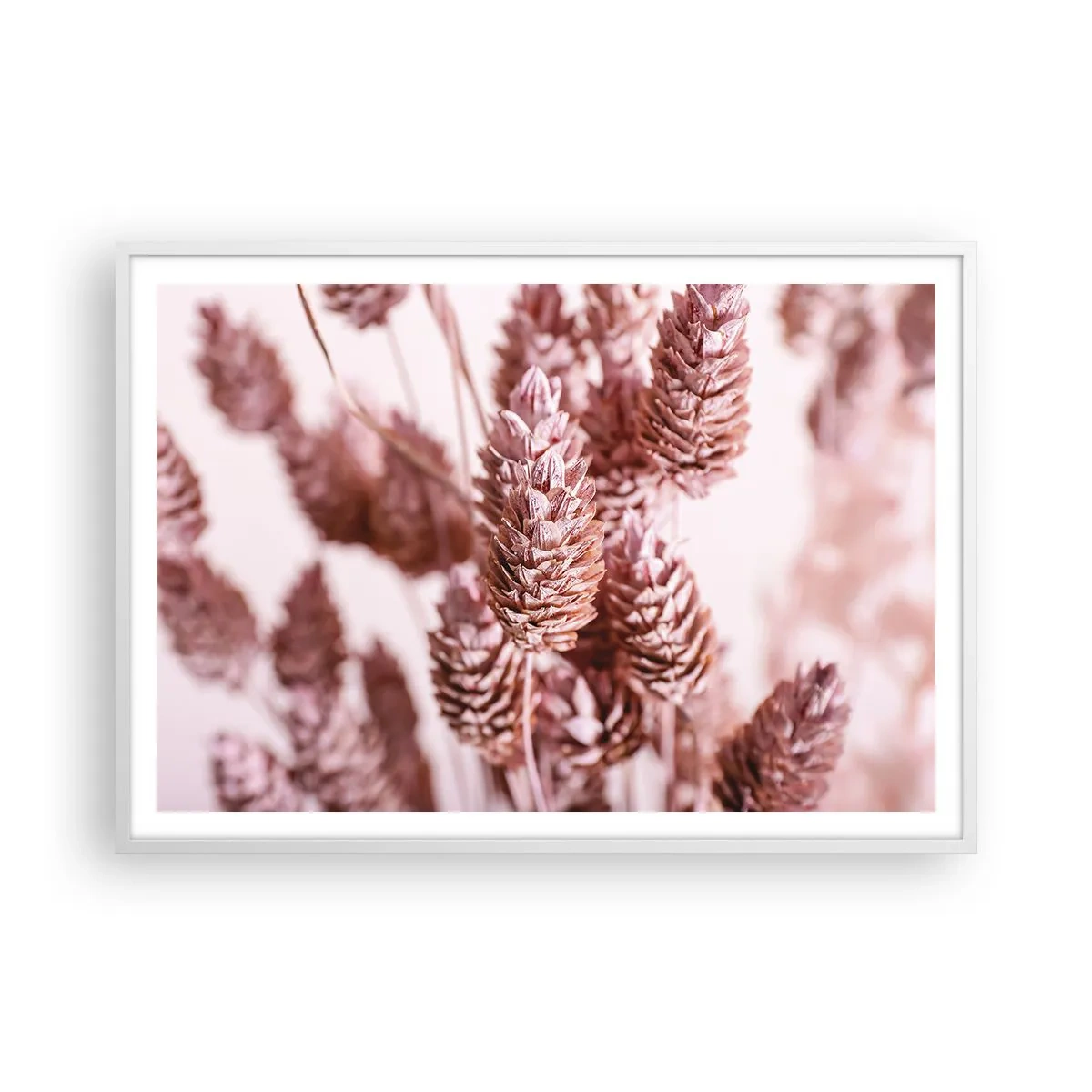 Poster in een witte lijst - Schijnbaar onopvallend - 100x70 cm