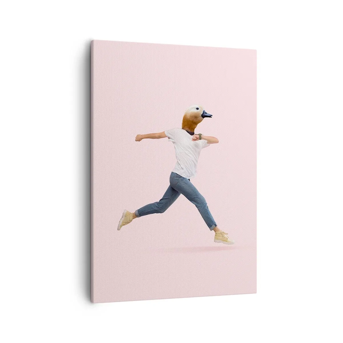 Schilderen op canvas - Een snufje absurditeit - 50x70 cm