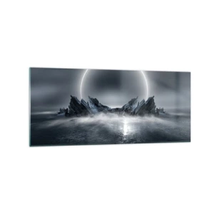 Schilderen op glas - Einde van het verhaal - 120x50 cm