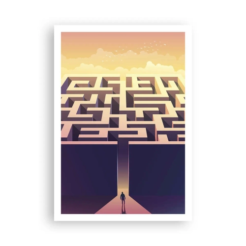 Poster - Beslissingstijd - 70x100 cm