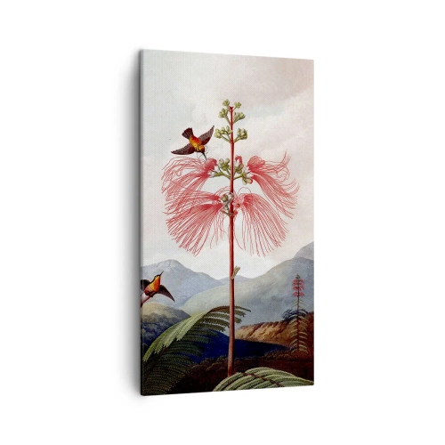 Schilderen op canvas - In een tropisch paradijs - 45x80 cm