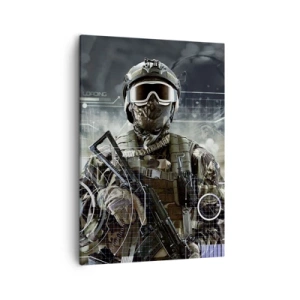 Schilderen op canvas - Macht tot een macht verheven - 50x70 cm