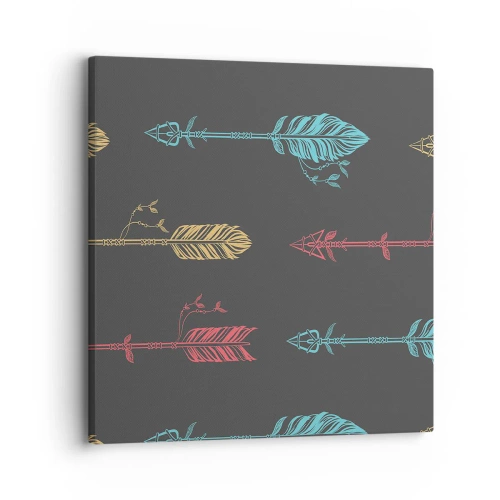 Schilderen op canvas - In de verordening - 30x30 cm