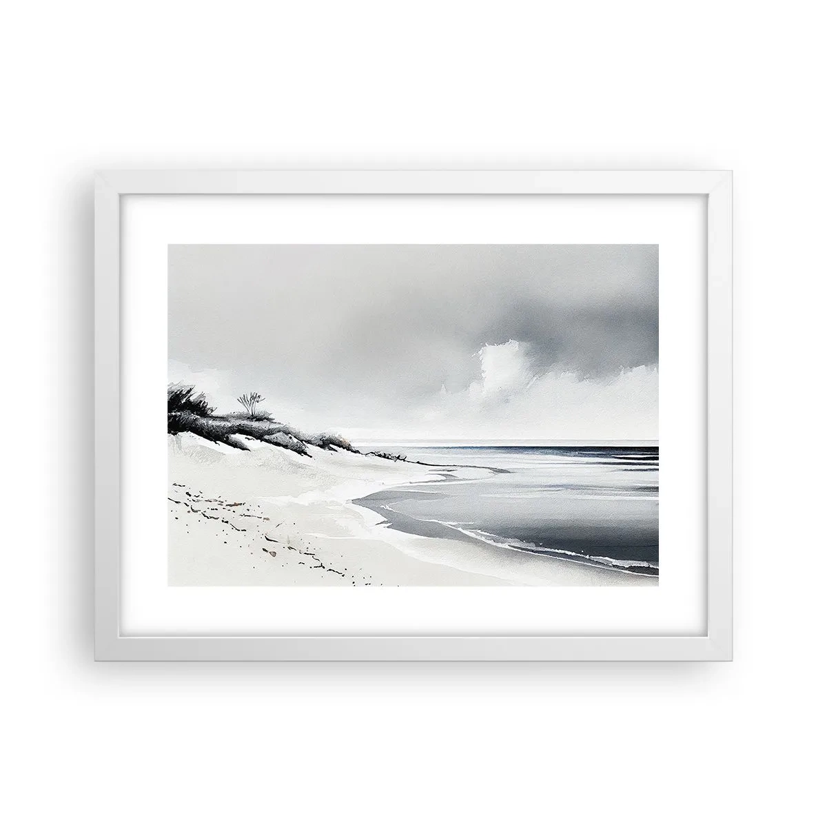 Poster in een witte lijst - Voor altijd samen - 40x30 cm