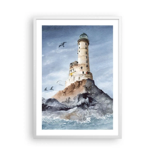 Poster in een witte lijst - Onoverwinnelijk - 50x70 cm