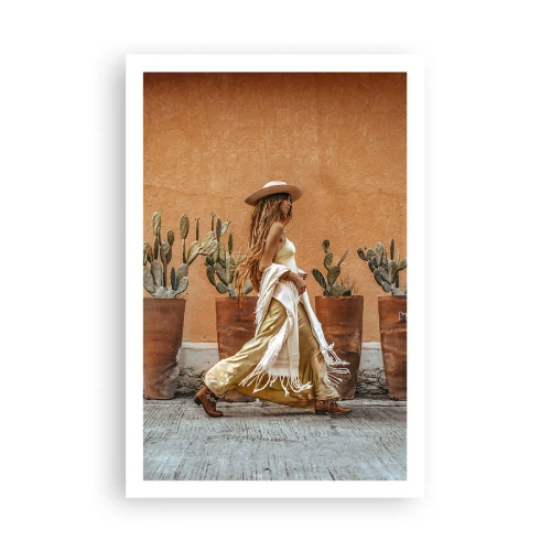 Poster - Hippie-stijl - 61x91 cm