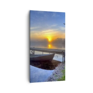 Schilderen op canvas - Hoe gewoon verandert in magie - 55x100 cm