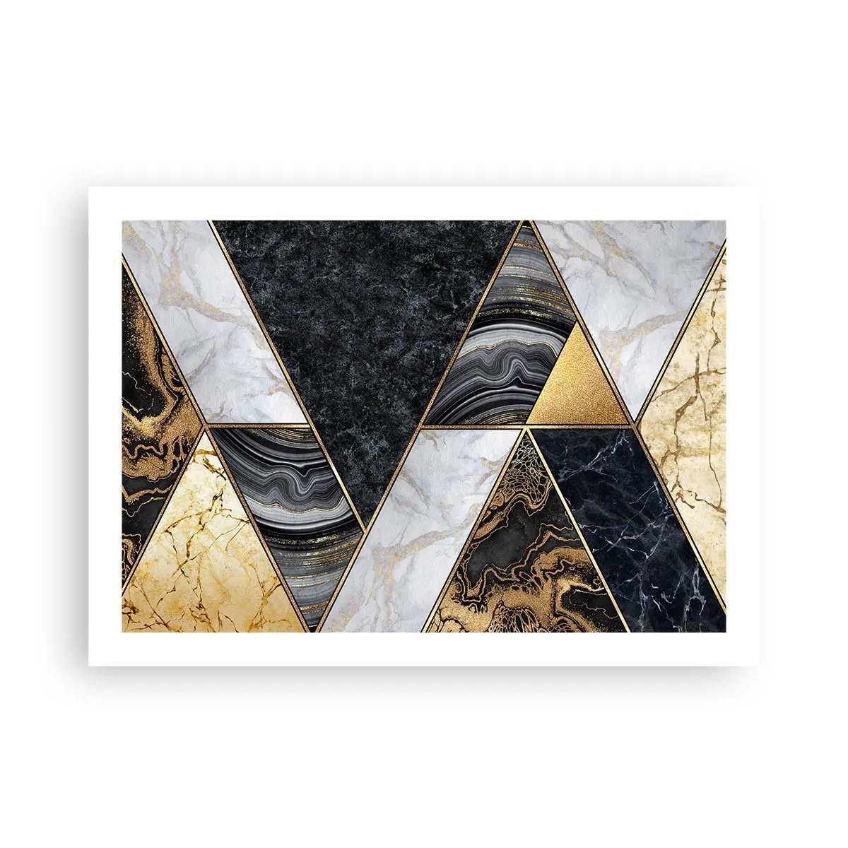 Poster - Steen bij steen - 70x50 cm