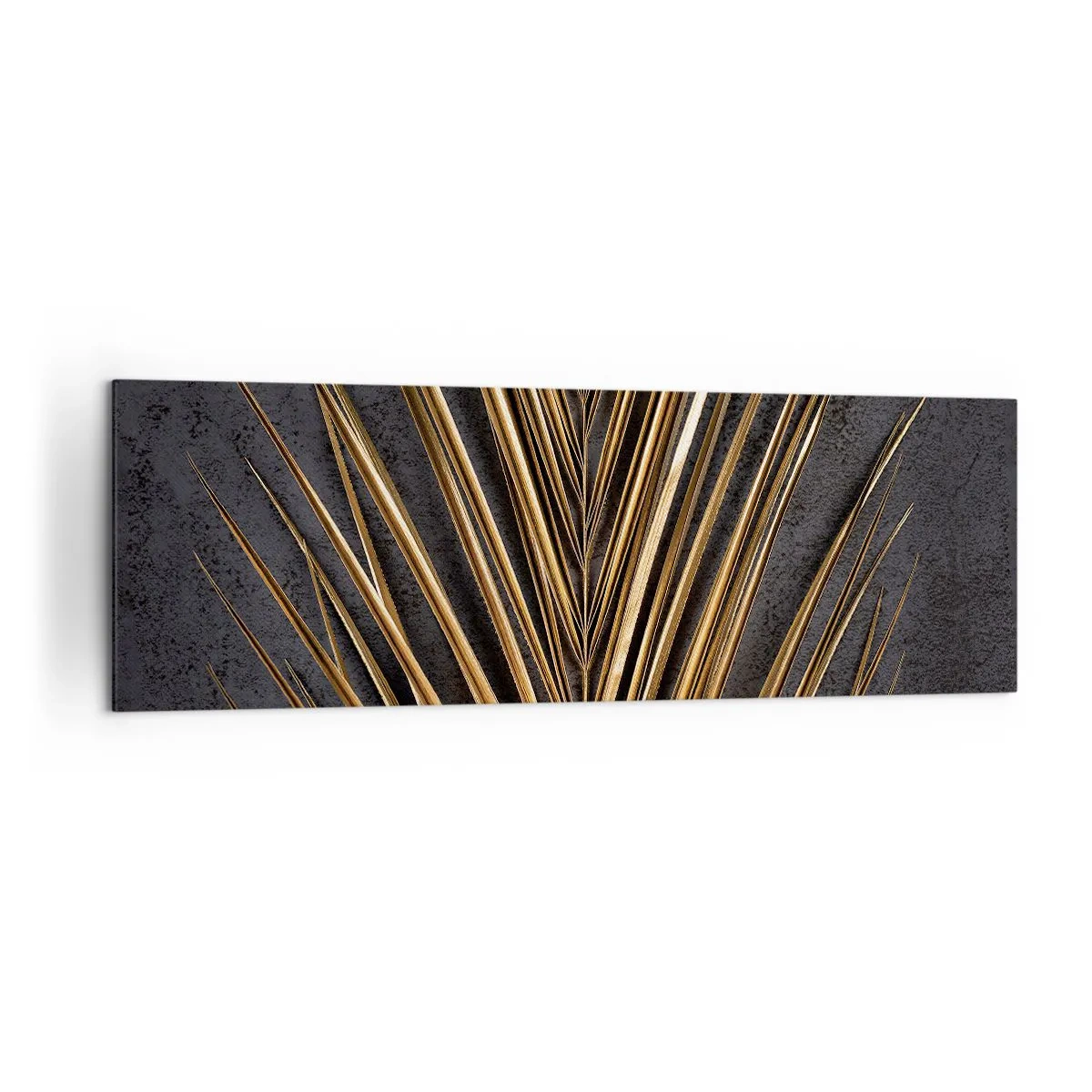 Schilderen op canvas - Het goud van de tropen - 160x50 cm